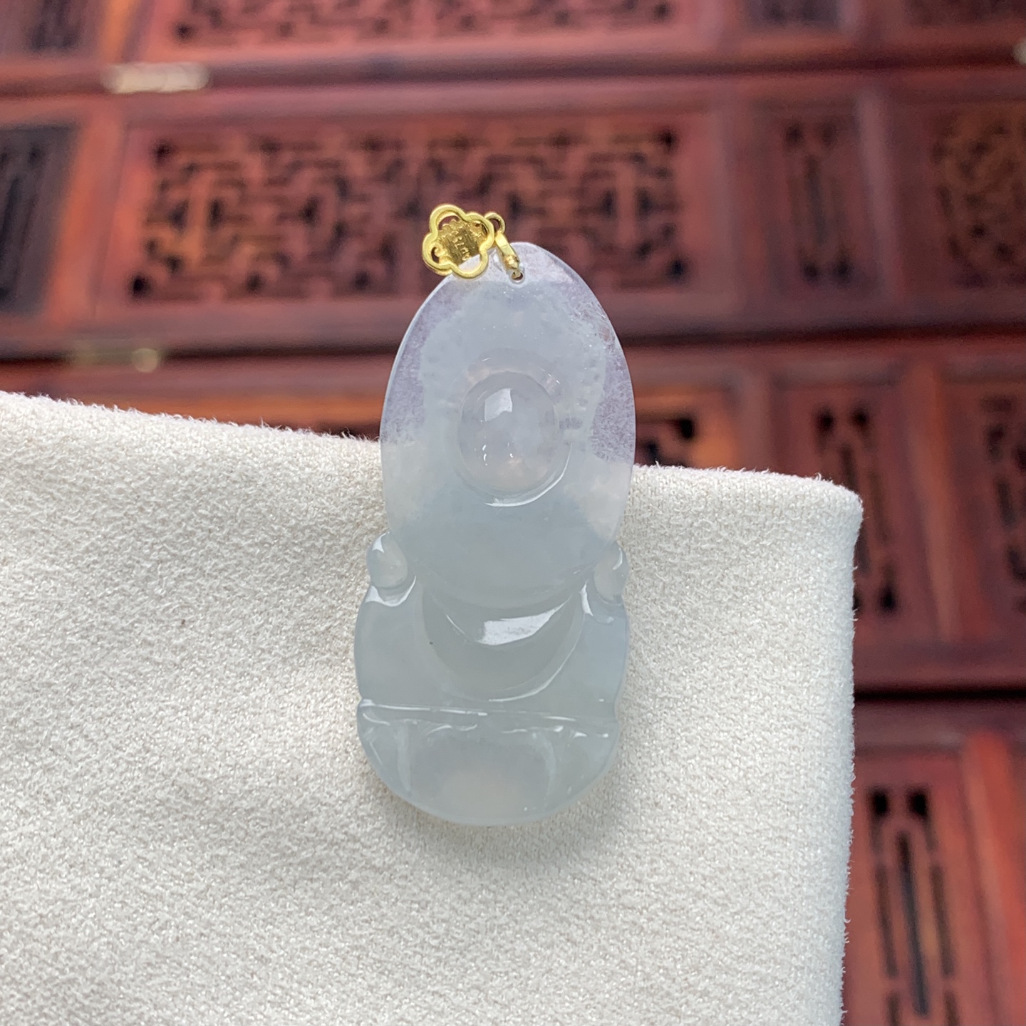 冰宝宝佛18k金